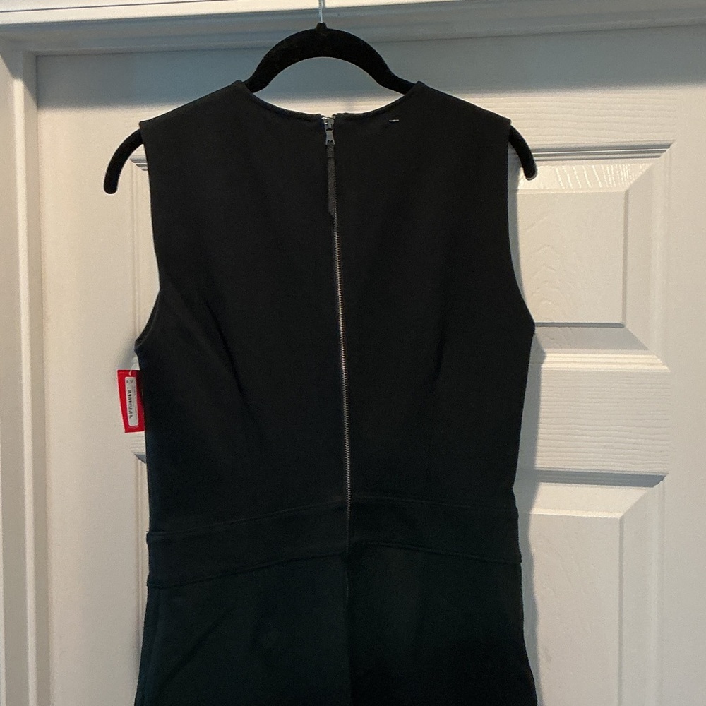 SPANX The Perfect Jumpsuit Sleeveless Back Zip Bootcut Classic Black  L NWT - Picture 13 of 16